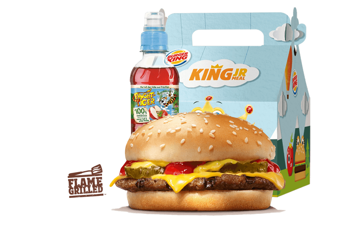 Bild KING Jr. Meal - Cheeseburger